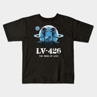 LV-426: The Moon Of Love Kids T-Shirt